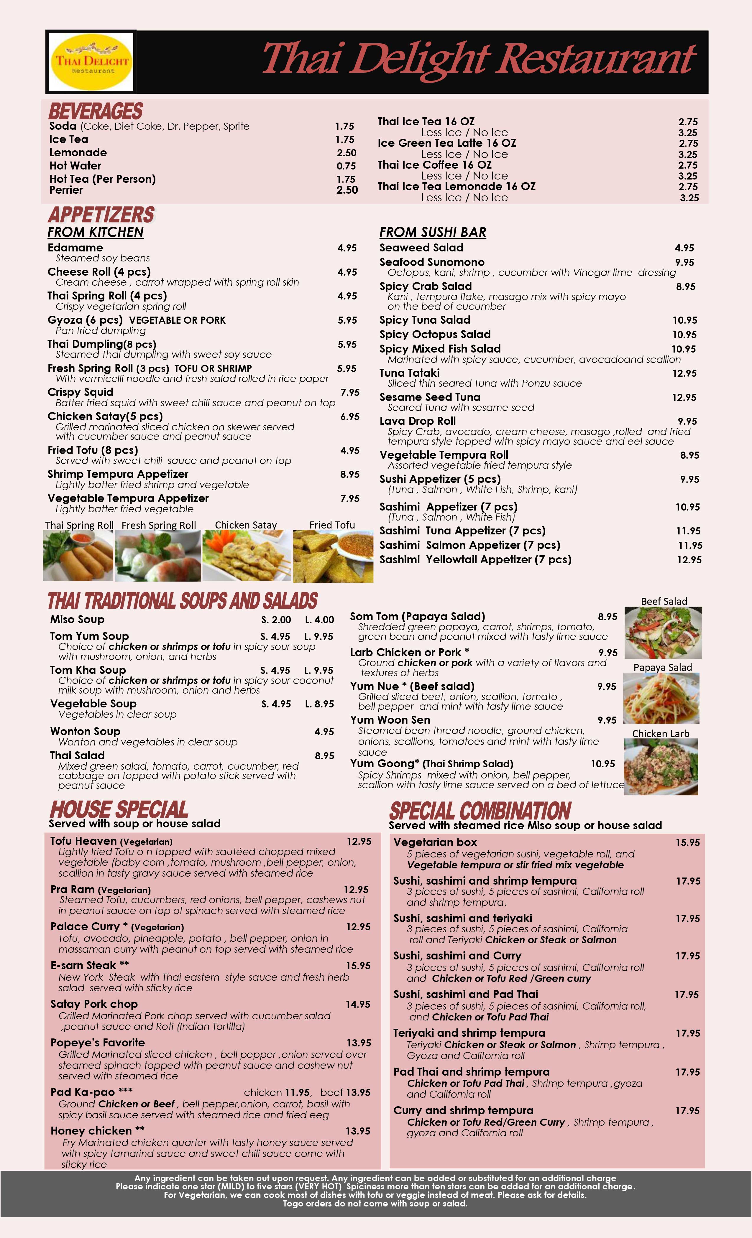Main Menu P1 - Thai Delight Broadway Location (Edmond)